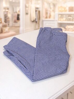 Old Navy pixie Women's Blue Patterned Skinny Pants